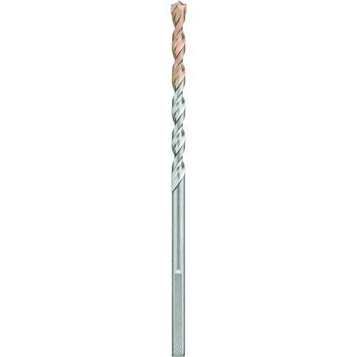 4-Flute Hammer Drill Bit, 3/8", 3-Flat Shank, Carbide Planification Entrepots Molloy