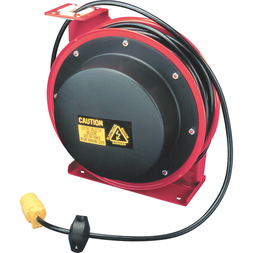 Enrouleurs de c&acirc;ble, 50', SJTOW, Calibre de 16/3, 13 A Planification Entrepots Molloy