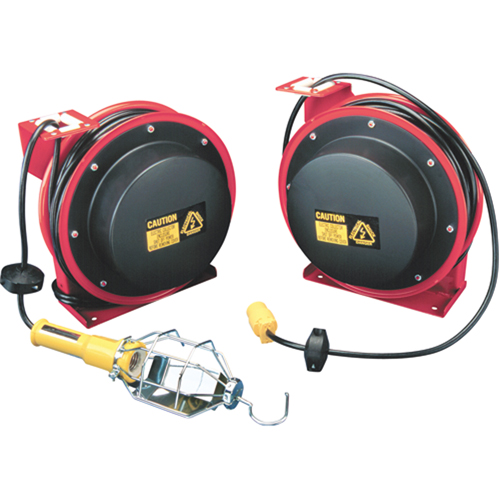 Enrouleurs de c&acirc;ble, 50', SJTOW, Calibre de 16/3, 13 A Planification Entrepots Molloy