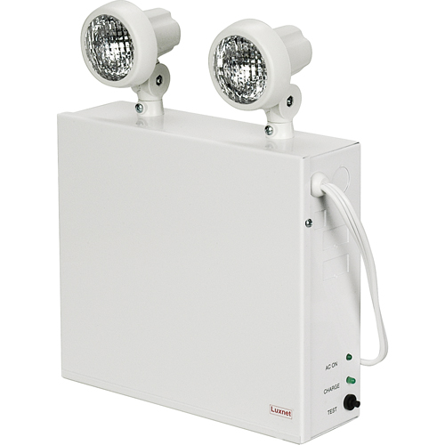 Lampes de secours Nova, Acier, DEL, 120 V Planification Entrepots Molloy