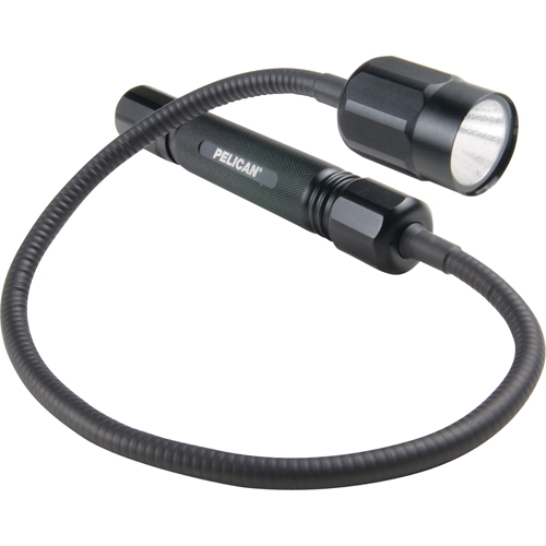 Flex-Neck Flashlight, LED, Aluminum Planification Entrepots Molloy