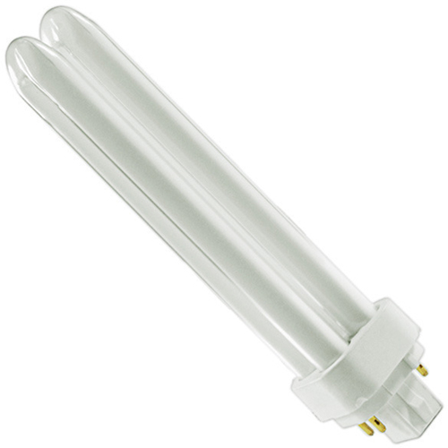 Ampoules fluorescentes compactes, T4, 26 W, 4100 K, Base G24Q-3, 12 000 h Planification Entrepots Molloy