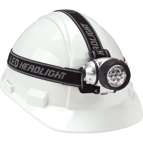 Headlamp, LED, 28 Lumens, 20 Hrs. Run Time, AAA Batteries Planification Entrepots Molloy