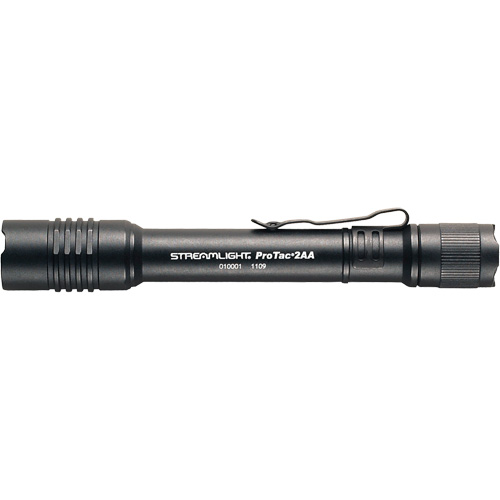Lampe de poche tactique professionelle ProTac 2AA, DEL, 250 lumens, Piles AA Planification Entrepots Molloy