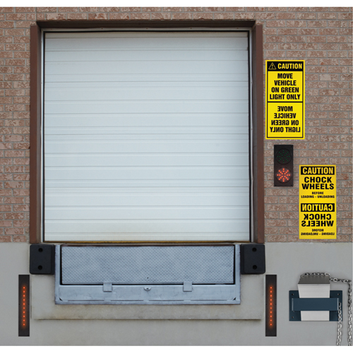 Syst&egrave;mes de contr&ocirc;le de la circulation, Plastique, 3-1/2" la x 2-1/2" p x 4-3/4" h Planification Entrepots Molloy