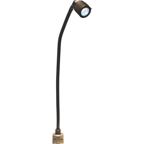 LS Series High-Output Flexible Light, 5 W, LED, 27" Neck, Black Planification Entrepots Molloy
