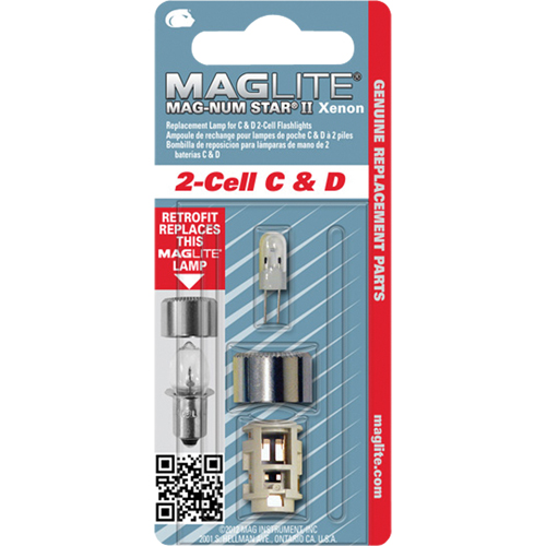 Replacement Bulb for 2-Cell C & D Flashlights Planification Entrepots Molloy