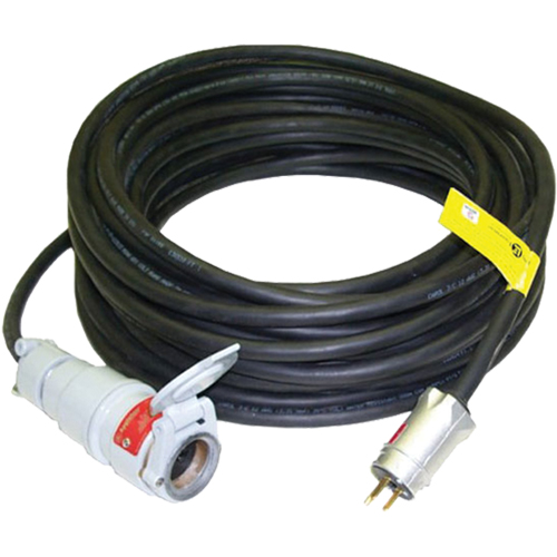 Heavy-Duty Neoprene Extension Cords, Indoor/Outdoor, SOOW, 12/3 AWG, 15 A, 100' Planification Entrepots Molloy