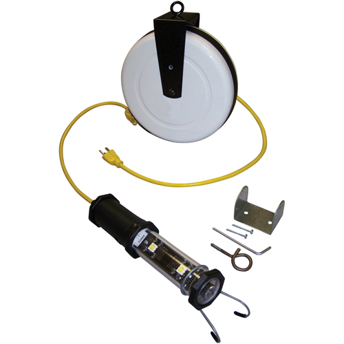 Heavy-Duty LED Work Lights and Cord Reels Planification Entrepots Molloy
