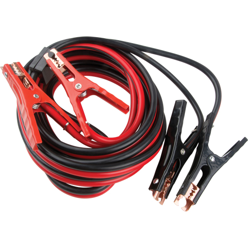 Booster Cables, 4 AWG, 400 Amps, 20' Cable Planification Entrepots Molloy