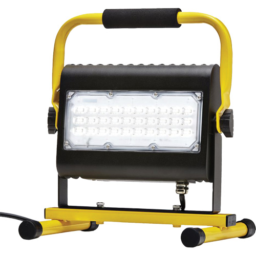 Projecteur d'illumination, DEL, 50 W, 4800 lumens, Boîtier en Aluminium Planification Entrepots Molloy