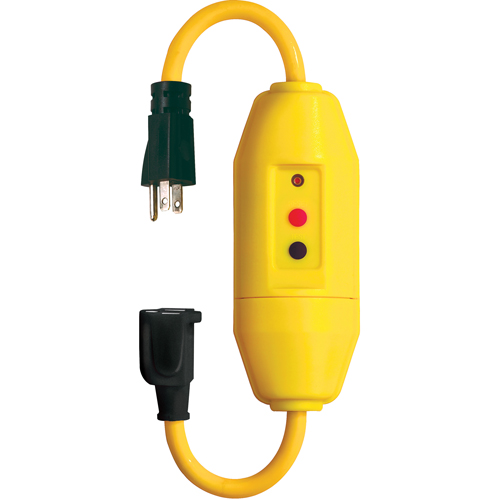 Jeux de cordons avec disjoncteur de fuite &agrave; la terre en ligne , 120 V, 15 A, Cordon de  Planification Entrepots Molloy