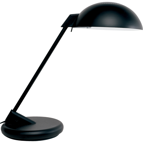 Desk Lamp, 100 W, Incandescent, Black Planification Entrepots Molloy