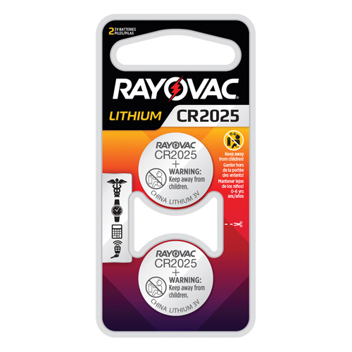 CR2025 Lithium Coin Cell Batteries, 3 V Planification Entrepots Molloy