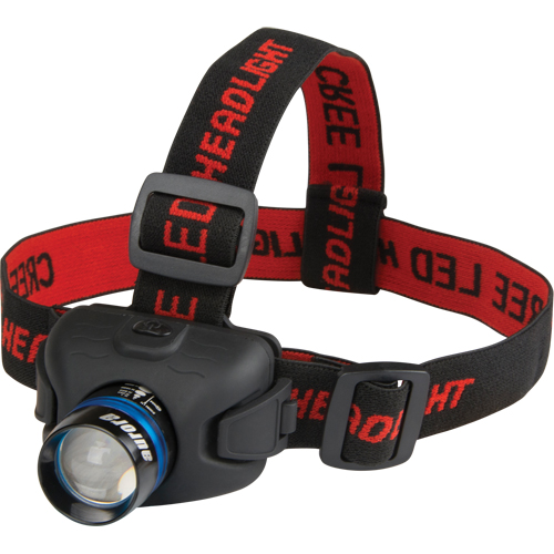 Lampe frontale Cree, DEL, 120 lumens, 6 hres de fonctionnement, piles AAA Planification Entrepots Molloy