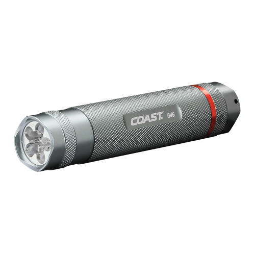 Lampe de poche G45 Coast, DEL, 385 lumens, Piles AAA Planification Entrepots Molloy