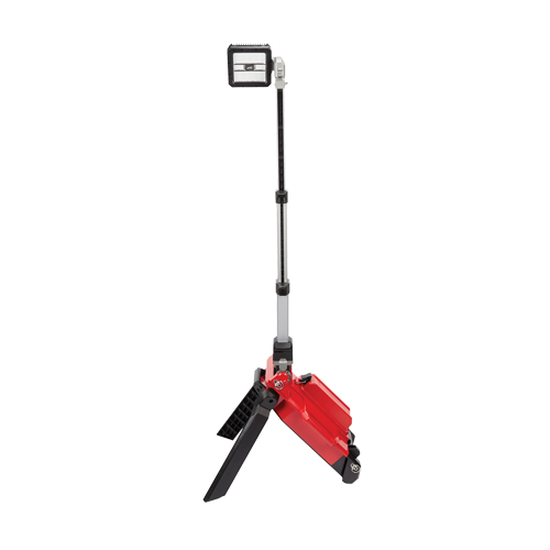 Tour d'&eacute;clairage double de chantier M18 Rocket avec cl&eacute; unique, DEL, 60 W, 5400 lumens, Boîtier en Plastique Planification Entrepots Molloy