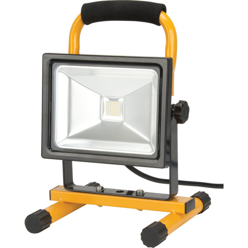 Projecteur portatif, DEL, 20 W, 2500 lumens, Boîtier en Aluminium Planification Entrepots Molloy