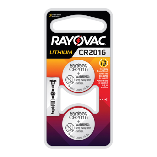 CR2016 Lithium Coin Cell Batteries, 3 V Planification Entrepots Molloy