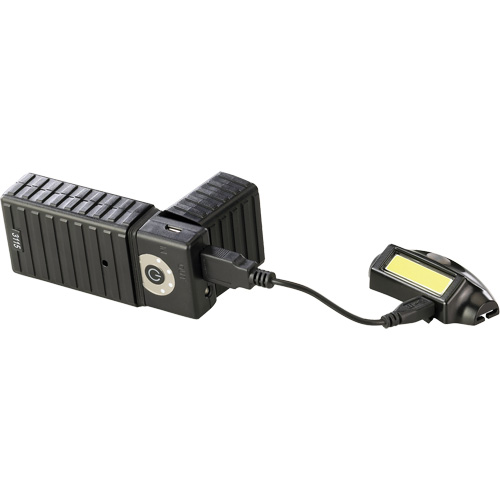 Lampe frontale USB Bandit, DEL, 180 lumens, 2 hres de fonctionnement, piles Rechargeable Planification Entrepots Molloy