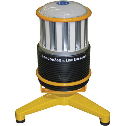 Beacon360 GO Portable Work Light with Floor Stand, LED, 45 W, 6000 Lumens, Aluminum Housing Planification Entrepots Molloy