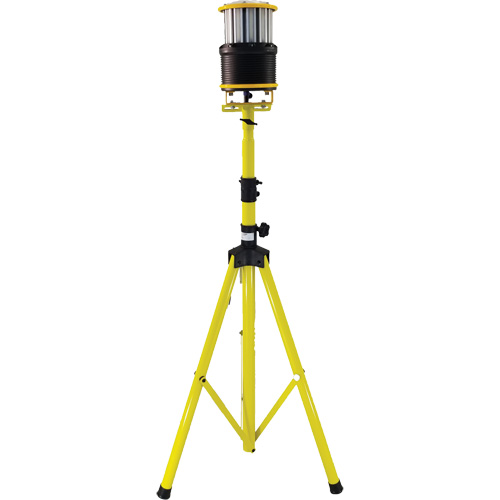 Lampe de travail portative Beacon360 GO avec tr&eacute;pied, DEL, 45 W, 6000 lumens, Boîtier en Aluminium Planification Entrepots Molloy