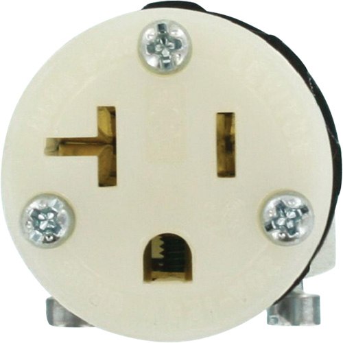 Hospital Grade Extension Plug Connector, 5-20R, Nylon Planification Entrepots Molloy