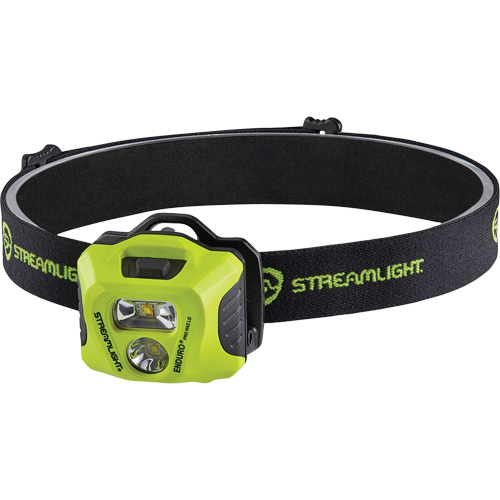 Lampe frontale &agrave; s&eacute;curit&eacute; intrins&egrave;que Enduro Pro HAZ-LO, DEL, 235 lumens, 5 hres de fonctionnement, piles AAA Planification Entrepots Molloy