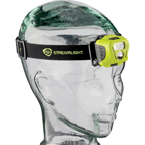Lampe frontale &agrave; s&eacute;curit&eacute; intrins&egrave;que Enduro Pro HAZ-LO, DEL, 235 lumens, 5 hres de fonctionnement, piles AAA Planification Entrepots Molloy
