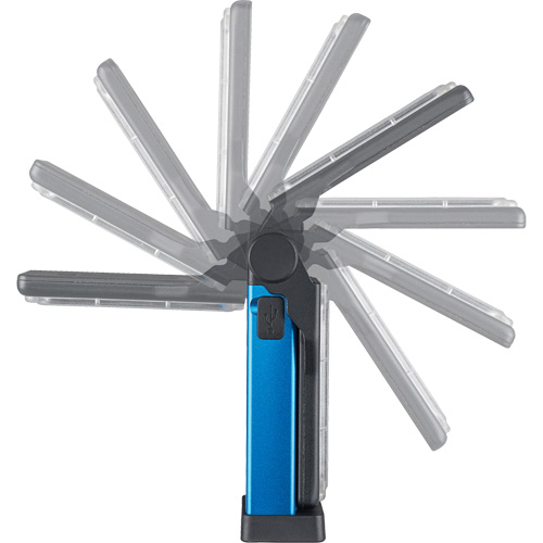 Lampe de travail multifonctionnelle compacte FlipMate, DEL, 500 lumens, Boîtier en Aluminium Planification Entrepots Molloy