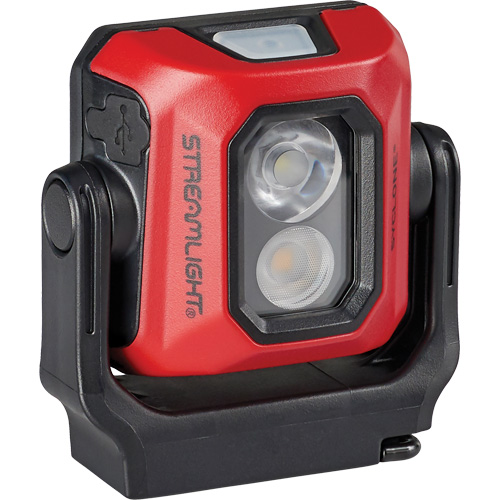Lampe de travail multifonctionnelle ultra compacte Syclone, DEL, 400 lumens, Boîtier en Plastique Planification Entrepots Molloy