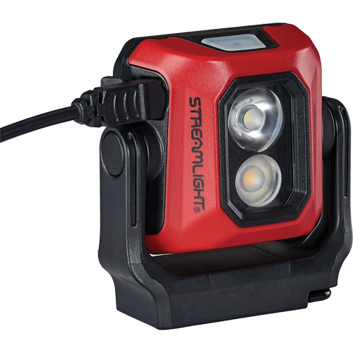Lampe de travail multifonctionnelle ultra compacte Syclone, DEL, 400 lumens, Boîtier en Plastique Planification Entrepots Molloy
