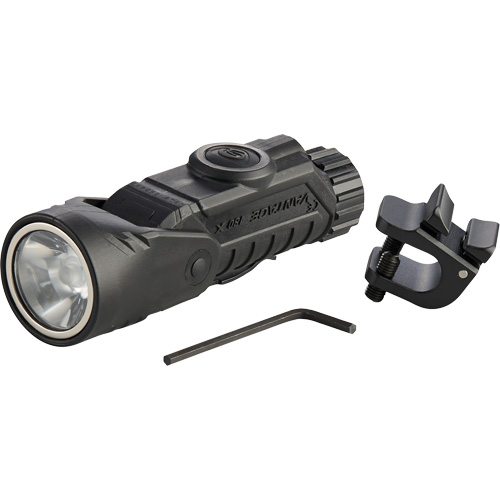 Lame de poche &agrave; alimentation multiple &agrave; angle droit pour casque Vantage 180 X, DEL, Piles Rechargeable/CR123A, Polym&egrave;re de nylon Planification Entrepots Molloy