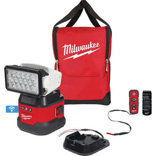 Utility Remote Control Search Light Kit, LED, 4250 Lumens Planification Entrepots Molloy
