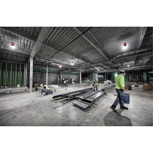 Lampe de chantier temporaire RADIUS, DEL, 130 W, 15000 lumens Planification Entrepots Molloy