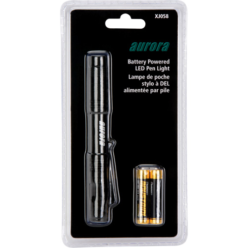 Lampe de poche stylo Cree, DEL, 90 lumens, Corps en Aluminium, piles AAA, Compris Planification Entrepots Molloy