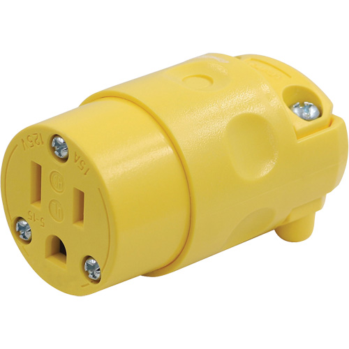 Replacement Connector, 5-15R, Plastic Planification Entrepots Molloy