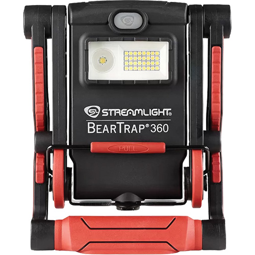 Lampe de travail rotative BearTrap 360, DEL, 2000 lumens Planification Entrepots Molloy