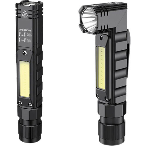 Baladeuse multifonctionnelle, DEL, 500 lumens, Piles Rechargeable Planification Entrepots Molloy