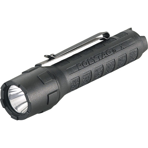 Polytac&reg; X Flashlight, LED, 600 Lumens, CR123A Batteries Planification Entrepots Molloy