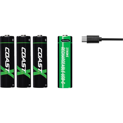 Zithion-X&reg; AA Rechargeable Batteries Planification Entrepots Molloy
