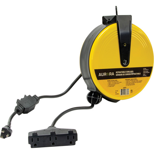 Extension Reel, 25', SJT, 14/3 Gauge, 13 A Planification Entrepots Molloy