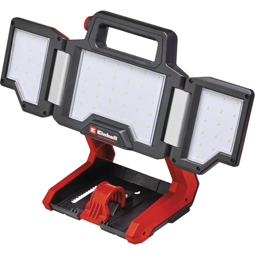 Lampe de travail &agrave; DEL professionnelle &agrave; panneaux pliants lumens sans fil 18V, DEL, 3600 lumens Planification Entrepots Molloy