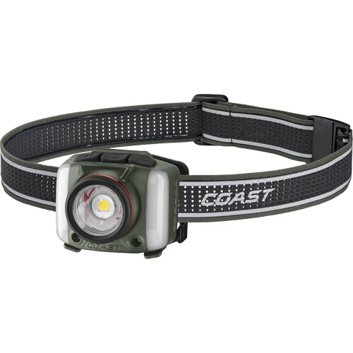 FL97R Tri-Colour Headlamp with Twist Focus & Voice Activation, LED, 830 Lumens, 2 Hrs. Run Time, Rechargeable Batteries Planification Entrepots Molloy