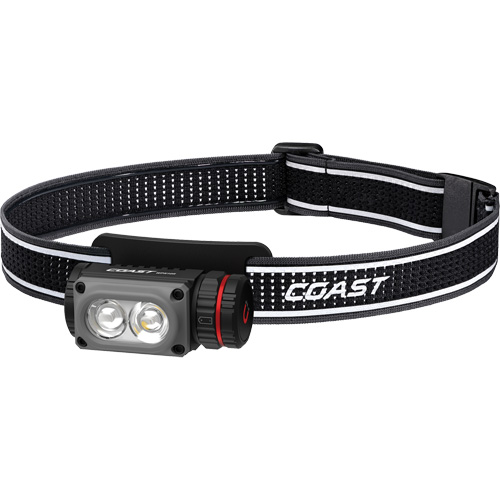 WPH10R Dual Colour Headlamp with Magnet & Clip, LED, 500 Lumens, 3.25 Hrs. Run Time, Rechargeable Batteries Planification Entrepots Molloy