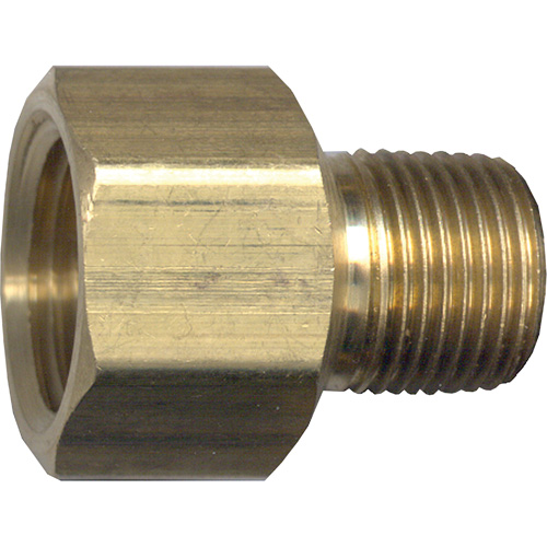 Adaptateur de tuyau, FPT x NPT, 1/4" x 1/8" dia., Laiton Planification Entrepots Molloy
