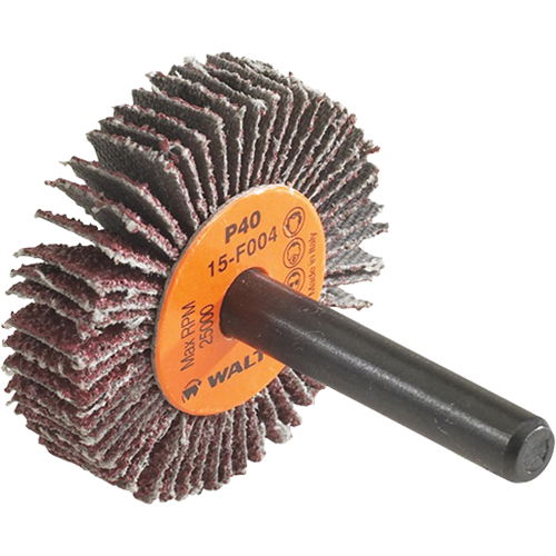 Coolcut Flap Wheel, Aluminum Oxide, 60 Grit, 1-1/2" x 3/8" x 1/4" Planification Entrepots Molloy