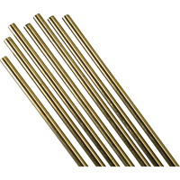 Bare 36" Cut Length TIG Rods, 5/32", Low Fuming Bronze Planification Entrepots Molloy