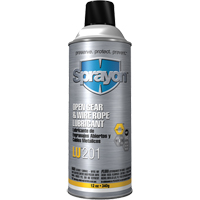 LU201 Open Gear & Wire Rope Lubricant, Aerosol Can Planification Entrepots Molloy