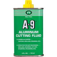 Liquides de coupe A-9 pour l'aluminium, Bouteille Planification Entrepots Molloy